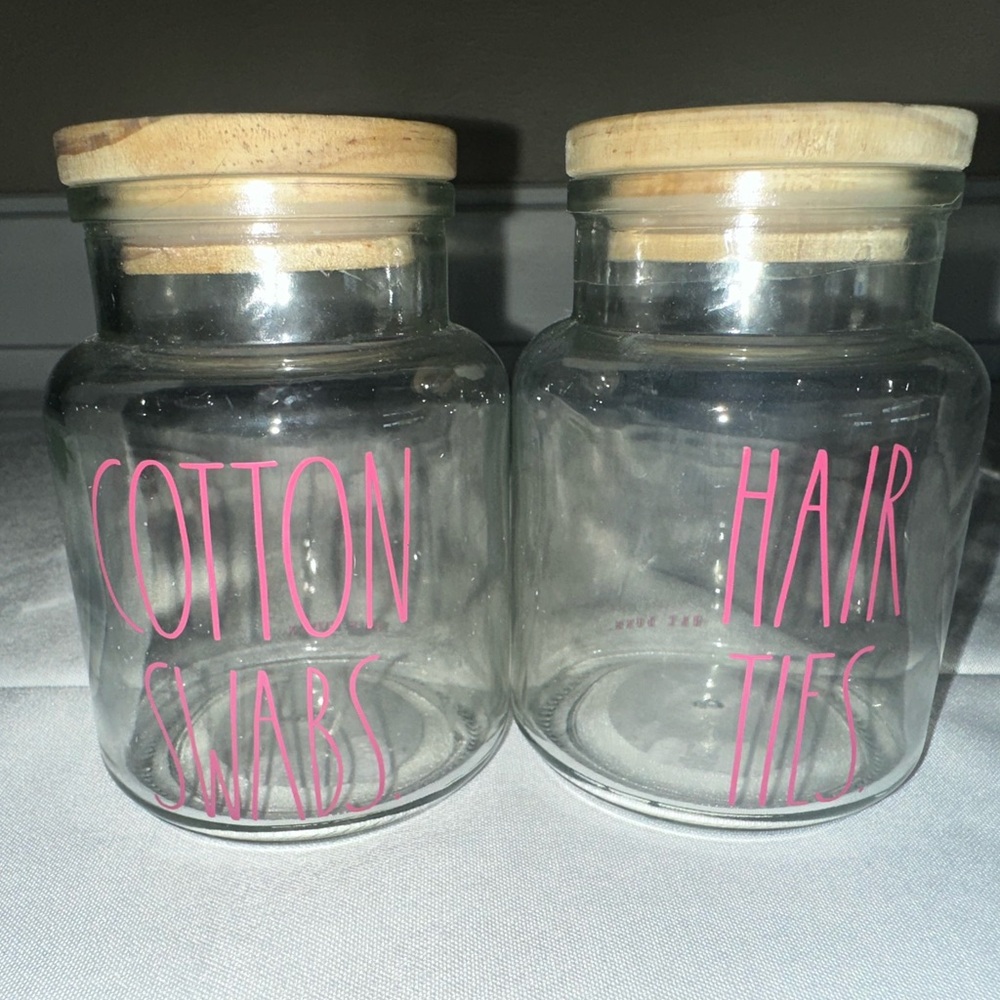 Bundle Deal Rae Dunn glass storage containers